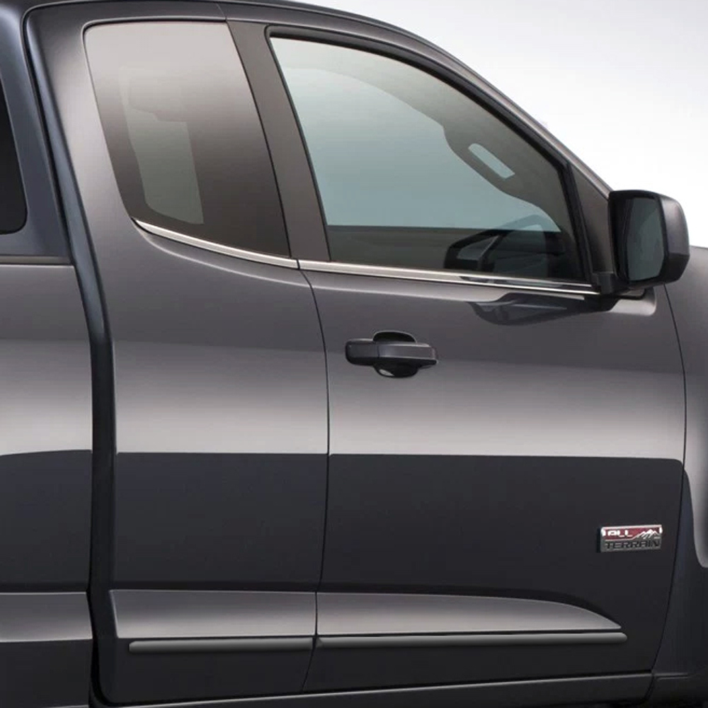 thumbnail image 2 of OEM 09-2012 Chevy Colorado GMC Canyon Extended Cab Body Side Molding Package 19212254 2 of 3